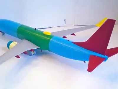 171214 Model kit Boeing 737-900 Split Scimitar Down 3D print model