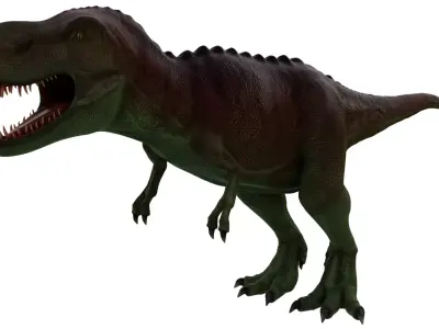 Tyrannosaurus Rex  Low-poly 3D model