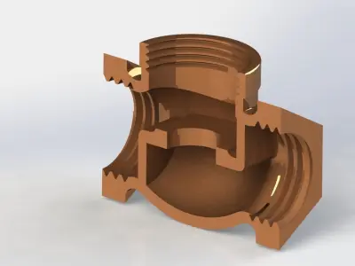 Valve Body 3D model