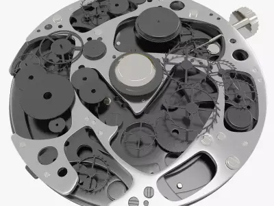 Watch Mechanism 3D model get