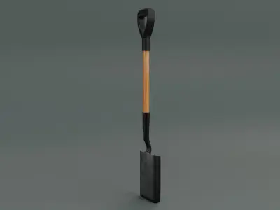 Spade Tool Model  3D model