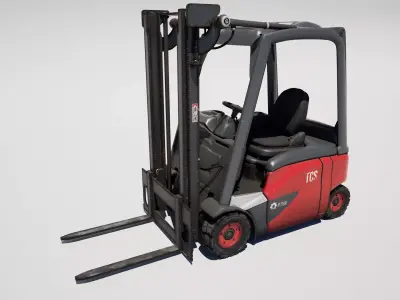 Industrial Forklift 3D model