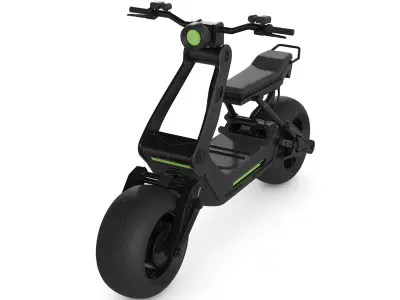 Off road Scooter 3D model