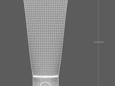 Hair Style Product Low-poly 3D model