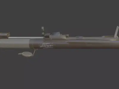 weapon law m72 Low-poly 3D model
