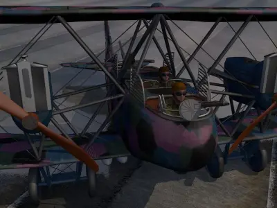 AEG G-4 - AEG G-IV 3D model