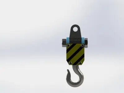 Crane Hook Free 3D model