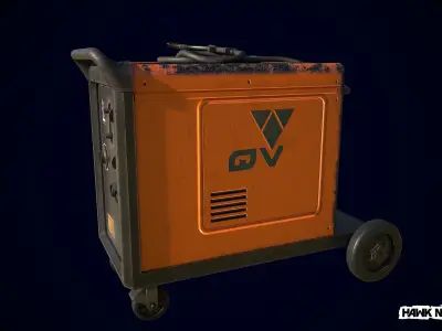Tool - Welding Machine Low-poly 3D model