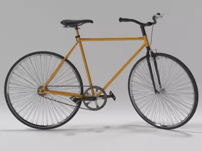 Bike 01 3D model purchase