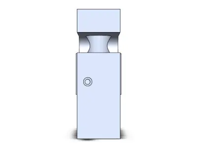 Load Cell Celula de Carga CKS 1000kgf 3D model