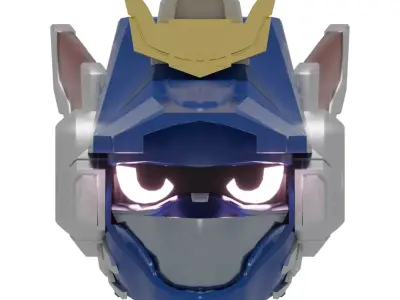 This is a Tobot 3D model 3D print model