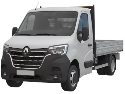 Renault Master 2020 Flatbed RWD L2H1 3D model
