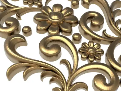  decorative pattern ready for 3D printing 3D model 508