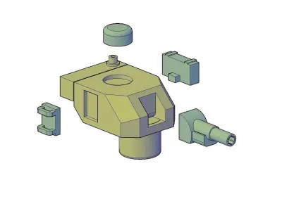 TANK OLD MODEL 3D print model