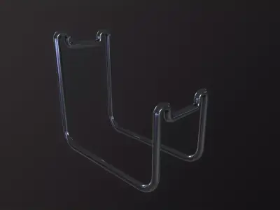 Gun Stand 3D Model Low-poly 3D model