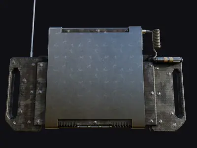 Tactical Control Low-poly 3D model