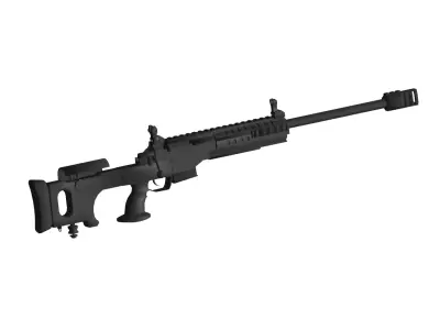 MKE JNG-90  sniper rifle 3D model