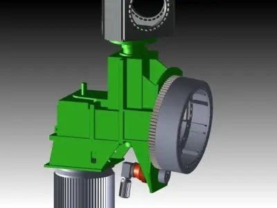 150 kW wind turbine Free 3D model