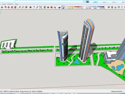 Sketchup Tower A5 Free 3D model