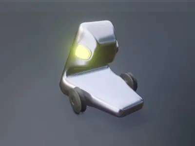Mini Industrial Vehicle 3D model