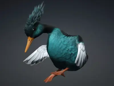 Duck-B2 3D model