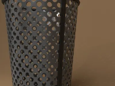 Stationary Basket Free 3D model