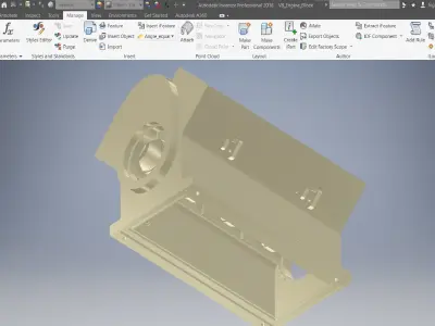 V8 Engine Block  3D model