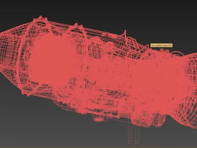 ZET ENGINE 3D model