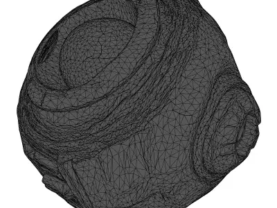 Futuristic Plasma Grenade 3D Model 3D model purchase