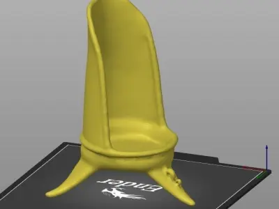 medival wine holder 3D print model