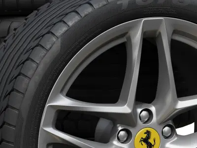 Ferrari wheels 3D model
