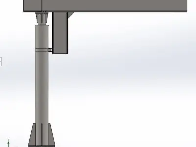 Jib Crane 3D model