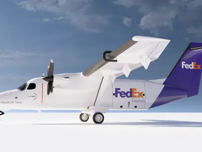 Cessna 408 SkyCourier 3D model
