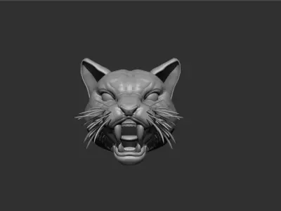  head Puma Free 3D model