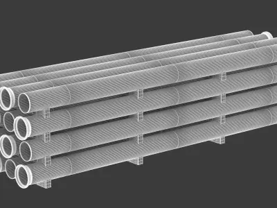 Pipe Deposit 3D model