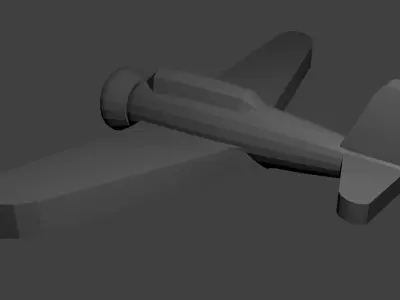 Japanese B5N Kate Torpedo Bomber Free 3D print model