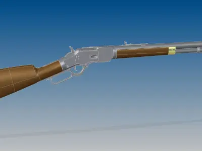 Winchester M1873 3D model