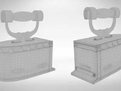 Antique Iron 3D model