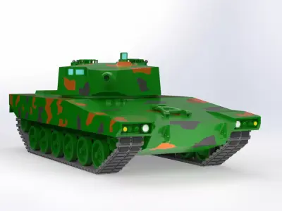 Swiss MBT 80 Free 3D print model