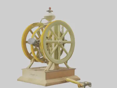 Cornhusker Model 1 Low-poly 3D model