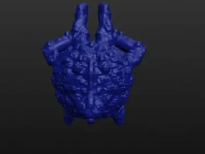Angry bunny 3D model