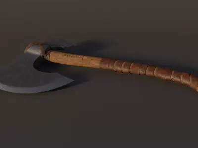 Viking Axe 3D model