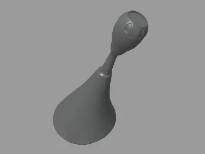 Gear Lever 05 Low-poly 3D model