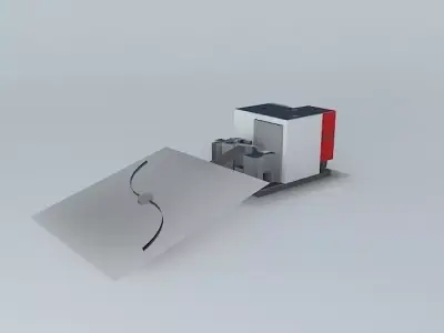 Fröling TX 200-250 wood chips boiler Free 3D model