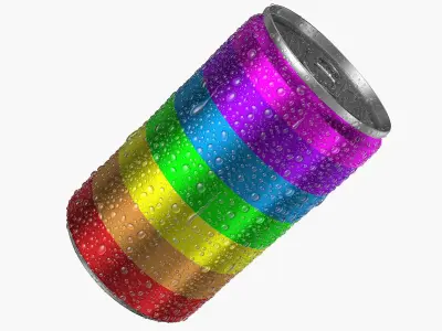 Condensation Cans Collection 3D model