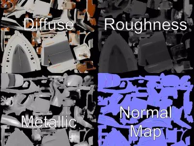 Luxury Yacht model pack Low-poly 3D model