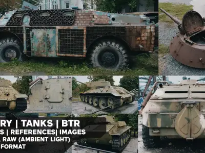 Photo Reference Military TANKS BTR Guns Metal Parts Vehicles Texture