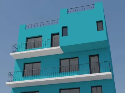 Mexican House  3D model