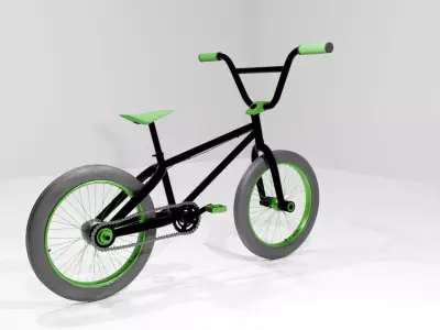 Realistic BMX Bike 3D Model 3D model