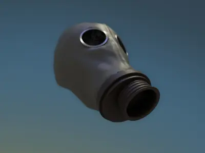 GP-5 Gas Soviet Mask 3D model